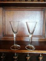 Vintage Borrelglaasjes Set van 2, Antiek en Kunst, Antiek | Glas en Kristal, Ophalen of Verzenden