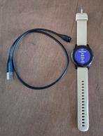 Vivoactive 4s garmin zwart met creme/beige bandje, Sieraden, Tassen en Uiterlijk, Smartwatches, Gebruikt, Zwart, Garmin, Ophalen of Verzenden
