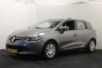 Renault Clio Estate 0.9 TCe Expression (bj 2015), Auto's, Renault, Voorwielaandrijving, Stof, Zwart, Handgeschakeld