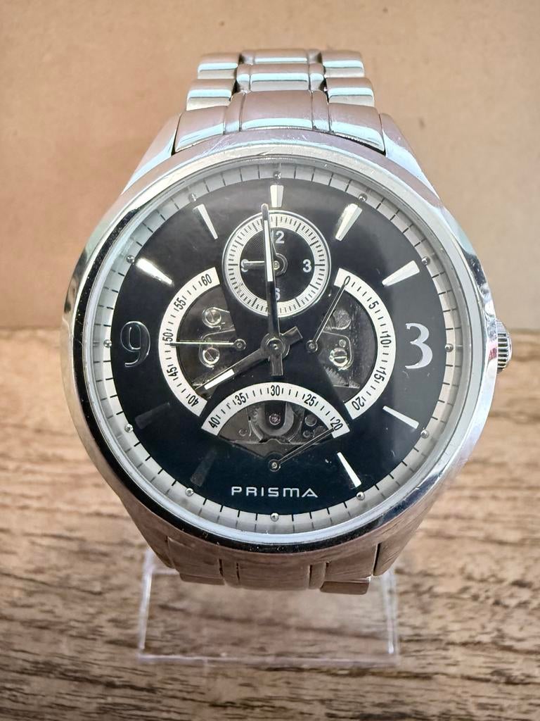 Sporthorloge te koop, Ophalen of Verzenden, Zo goed als nieuw, Zilver