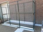 Nieuwe aluminium groene voliere met morsrand, Ophalen, Nieuw, Aluminium, Volière
