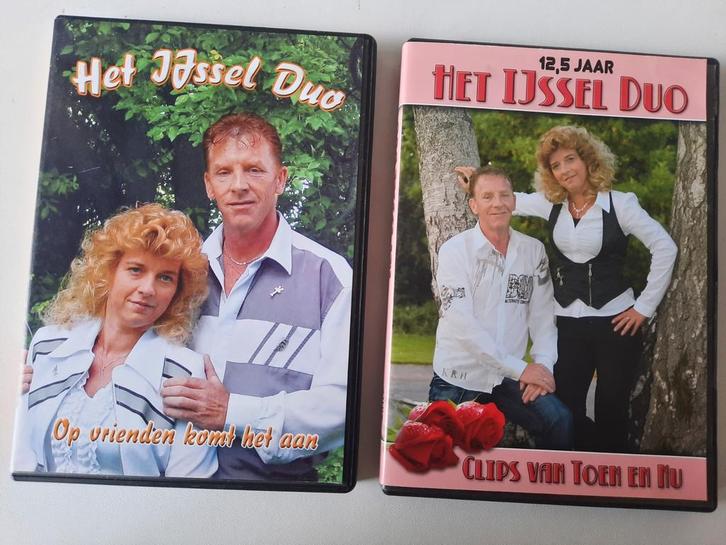 Het IJssel Duo DVD's - Levenslied, Cd's en Dvd's, Dvd's | Muziek en Concerten, Zo goed als nieuw, Muziek en Concerten, Alle leeftijden