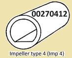 00270412 Technautic (7412) Impeller 8 x 44,8 x 13. € 7,95., Watersport en Boten, Accessoires en Onderhoud, Ophalen of Verzenden