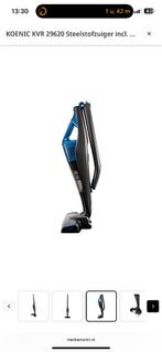 KOENIC KVR 29620 Steelstofzuiger incl. kruimelzuiger Blauw, Ophalen, Stofzuiger, Zo goed als nieuw, Minder dan 1200 watt
