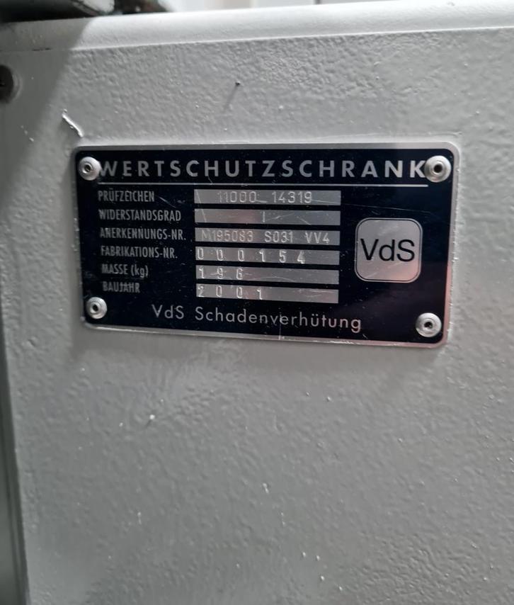 Kluis, Huis en Inrichting, Brandblussers en Brandkasten, Zo goed als nieuw, Ophalen of Verzenden