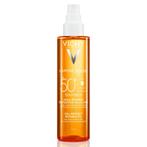 Vichy Capital Soleil Onzichtbare Oliespray SPF50+ 200ml, Verzenden, Nieuw, Zonnebrand of After Sun