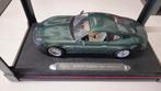 aston martin db7 kleur groen van maisto  1:18, Hobby en Vrije tijd, Modelauto's | 1:18, Ophalen, Zo goed als nieuw, Auto, Maisto