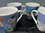 Snoopy mokken 4x, Ophalen of Verzenden, Snoopy, Zo goed als nieuw, Gebruiksvoorwerp