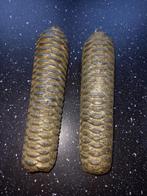 2 grote gewichten van een oude Schwarzwalduhr, Ophalen of Verzenden