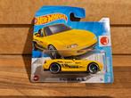 Hotwheels Hot Wheels '91 Mazda MX-5 Miata Geel in OVP, Hobby en Vrije tijd, Ophalen of Verzenden, Zo goed als nieuw, Auto