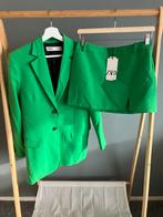 Zara Groen Pak - Jasje & Rok - Maat M, Maat 38/40 (M), Kostuum of Pak, Ophalen of Verzenden, Zo goed als nieuw