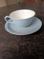 Petrus Regout Maastricht kop en schotel, Ophalen of Verzenden, Zo goed als nieuw, Porselein, Kop en/of schotel