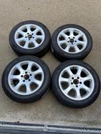 4 Aluminium wintervelgen met banden voor Mercedes C klasse, Ophalen, Gebruikt, 16 inch, Banden en Velgen