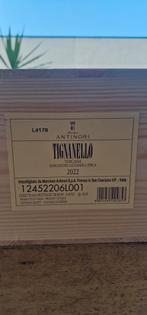 Kist Antinori Tignanello 2022  6st, Verzamelen, Nieuw, Rode wijn, Vol, Italië
