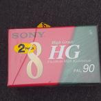 Sony 8mm HG Video Cassette - 2 Pack, Audio, Tv en Foto, Videocamera's Analoog, Ophalen of Verzenden, 8mm, (Video)band