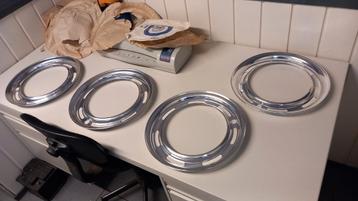 Sierringen Mercedes 180 190 220 13" chroom alu geanodiseerd  beschikbaar voor biedingen