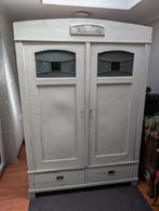 Kast met glas in lood, demontabel, Ophalen, Gebruikt, Kast, 50 tot 70 cm