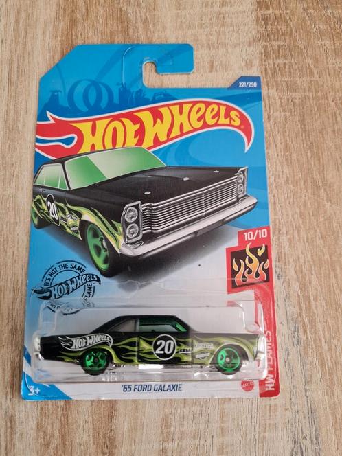 '65 Ford Galaxie Long Card 1:64 ( Hotwheels), Hobby en Vrije tijd, Modelauto's | Overige schalen, Nieuw, Auto, Ophalen of Verzenden