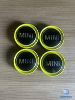 ORIGINELE Mini SE naafkap naafdop set geel zwart, Auto diversen, Wieldoppen, Verzenden, Gebruikt