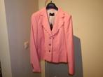Rena Lange zuurstok roze blazer vintage look kraag Nieuw 40, Maat 38/40 (M), Verzenden, Jasje, Roze