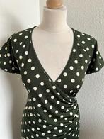 King Louie maat XL donkergroene polka crossdress jurk 2942, Kleding | Dames, Jurken, Maat 46/48 (XL) of groter, Ophalen of Verzenden