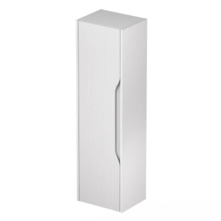 Kolomkast wit met ribbelfront 30x35x120 cm | nieuw in doos, Huis en Inrichting, Badkamer | Badkamermeubels, Nieuw, (Half)hoge kast