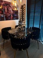 Tafel met stoelen set, Ophalen, Zo goed als nieuw, 4 tot 6 stoelen