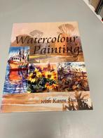 Watercolour Painting with Karen Simmons, Hobby en Vrije tijd, Schilderen, Waterverf, Gebruikt, Onze andere, Ophalen of Verzenden