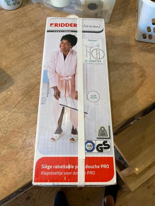 Klapstoel voor douche, Ridder. WD-18., Huis en Inrichting, Badkamer | Badkamermeubels, Nieuw, Overige typen, Minder dan 100 cm