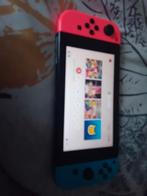 Nintendo Switch met 3 games (defecte Joy-Con), Spelcomputers en Games, Gebruikt, Online, Racen en Vliegen, Ophalen of Verzenden