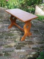 Kloostertafeltje, vintage, eiken, Huis en Inrichting, Tafels | Sidetables, Gebruikt, Rechthoekig, Ophalen