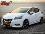 Nissan Micra 0.9 IG-T N-Connecta | Clima | Cruise | Navi | C, Auto's, Nissan, Voorwielaandrijving, 898 cc, Stof, Gebruikt
