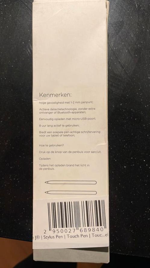 Tripple J stylus pen, Computers en Software, Tekentablets, Nieuw, Draadloos, Verzenden