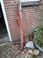 Oliepomp op lucht voor olievat, Ophalen