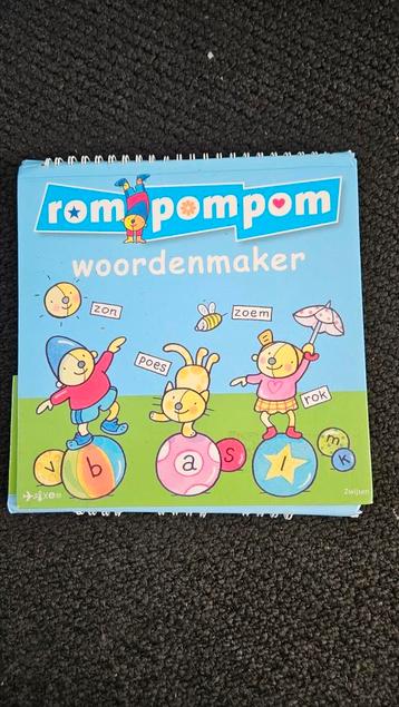 Rompompom woordenmaker beschikbaar voor biedingen