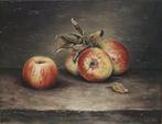 Stilleven met appels, Antiek en Kunst, Kunst | Schilderijen | Klassiek, Ophalen of Verzenden