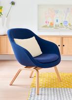 Hay design AAL83 Fauteuil Donkerblauw - Nieuwstaat!, Huis en Inrichting, Fauteuils, Ophalen, Zo goed als nieuw, Hout, 75 tot 100 cm