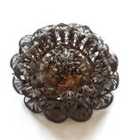 Prachtige antieke filigrain zilveren broche uit India (8062), Sieraden, Tassen en Uiterlijk, Antieke sieraden, Ophalen, Zilver