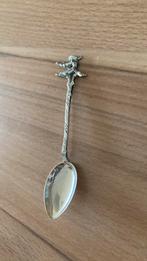 Theelepel afbeelding heks zilver, Ophalen of Verzenden, Zilver