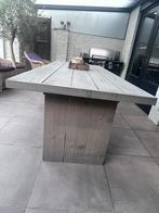 Te koop tuintafel steigerhout, Ophalen of Verzenden, Gebruikt, Rechthoekig, Hout