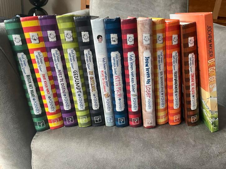 Het leven van een Loser + De Gorgels, Boeken, Kinderboeken | Jeugd | onder 10 jaar, Gelezen, Fictie algemeen, Ophalen of Verzenden