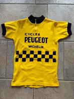 Vintage wielershirt koerstrui Peugeot Michelin, Fietsen en Brommers, Ophalen of Verzenden, Zo goed als nieuw, Bovenkleding