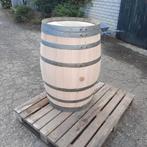 Eiken wijnvat regenton, Tuin en Terras, Regentonnen, 150 liter of meer, Ophalen, Hout