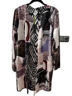 NIEUW Lizzy & Coco jas robe manteau XL (44-46) reversibel, Bruin, Verzenden, Maat 42/44 (L), Nieuw