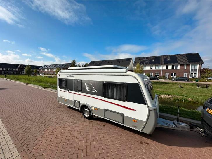 Eriba Feeling 470E 2013 mover/luifel enz, Caravans en Kamperen, Caravans, Bedrijf, tot en met 4, 1000 - 1250 kg, Rondzit, Eriba