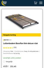 Z.g.a.n. Luxe Lattenbodem Bossflex 600 deluxe vlak 90x220, Huis en Inrichting, Slaapkamer | Matrassen en Bedbodems, 90 cm, Eenpersoons