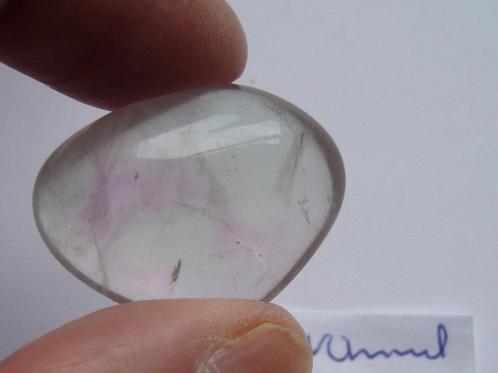 fluoriet trommelsteen fluorite trommelsteentje mineraal, Verzamelen, Mineralen en Fossielen, Mineraal, Ophalen of Verzenden