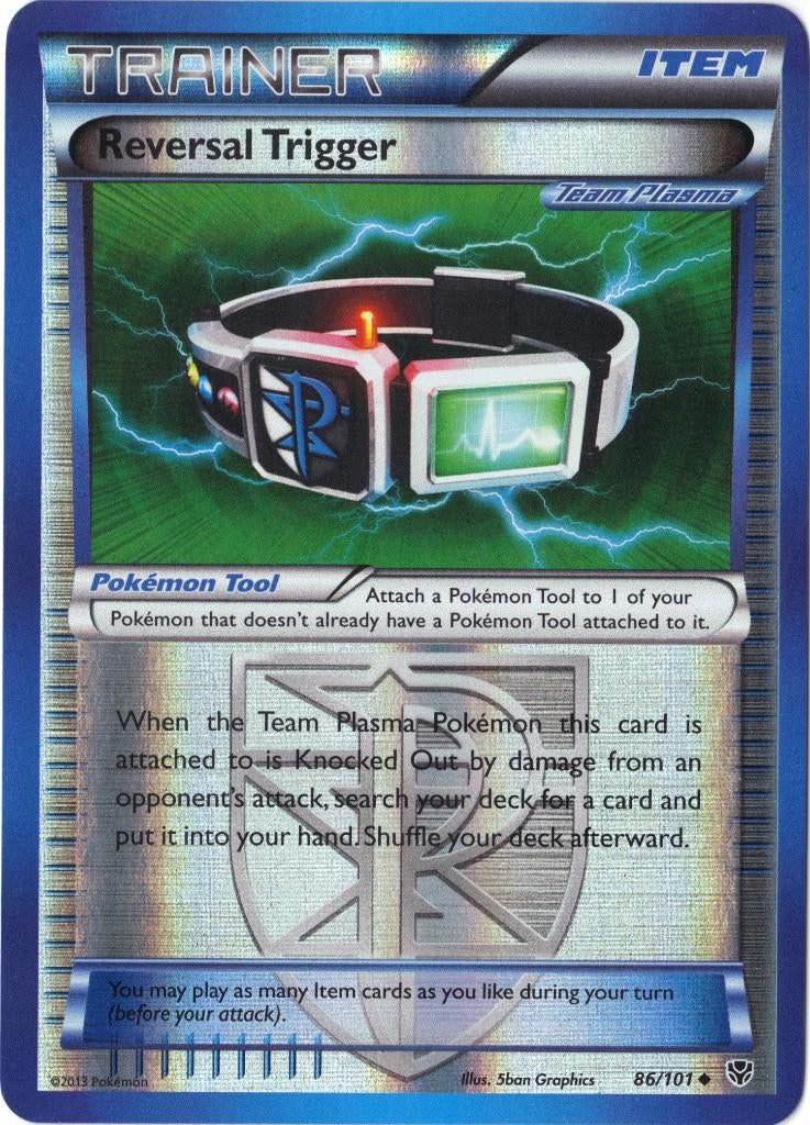 Plasma Blast,  Reversal Trigger [reverse] 86/101, Verzenden, Nieuw, Losse kaart