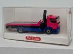 Mercedes Atego met laadkraan - Wiking 1/87, Verzenden, Zo goed als nieuw, Bus of Vrachtwagen, Wiking