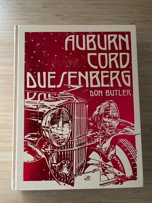 Don Butler Auburn Cord Duesenberg, Boeken, Auto's | Boeken, Gelezen, Ophalen of Verzenden